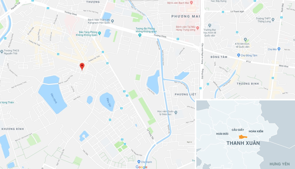 Hiện trường bên trong đám cháy trường mầm non Mặt Trời Vàng